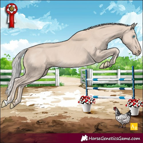 Horse Color:Silver Smoky Creme