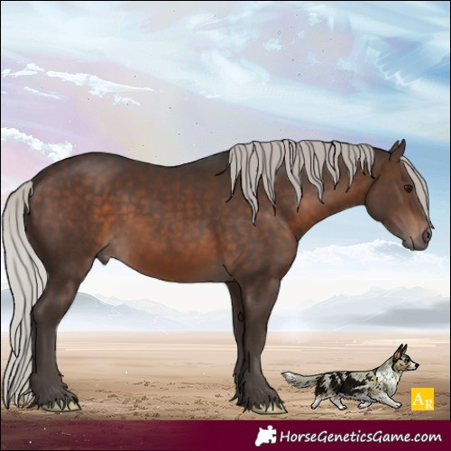 Horse Color:Silver Brown