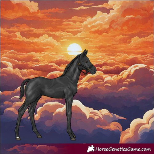 Horse Color:Black 