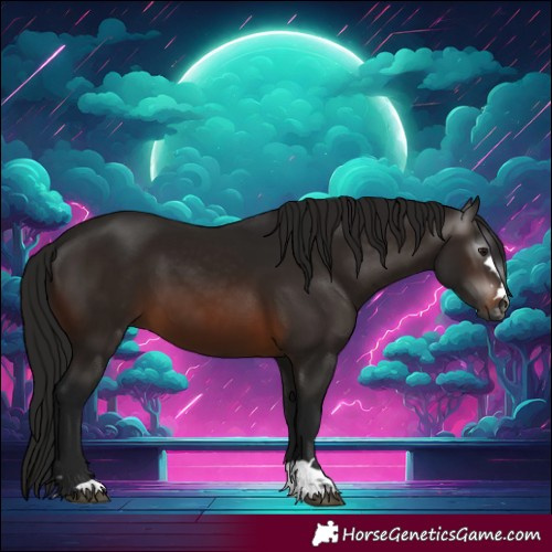Horse Color:Gray Bay 