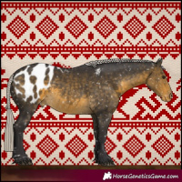 Horse Color:Silver Buckskin Blanket