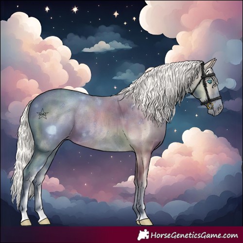 Horse Color:Gold Cream Champagne Pearl 
