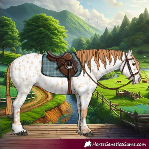Horse Color:Red Dun Near Leopard  and Red Dun Near Leopard 