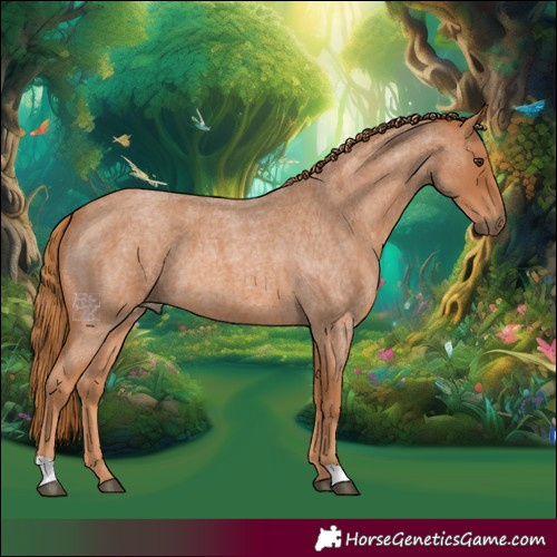 Horse Color:Red Roan 