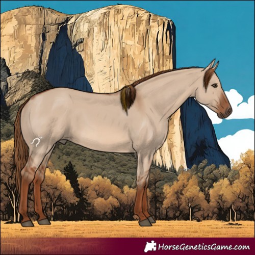 Horse Color:Red Dun 