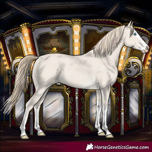 Horse Color:Smoky Creme Dun Splash