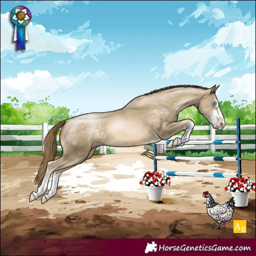 Horse Color:Buckskin Pearl