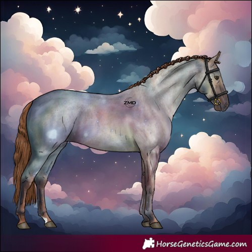 Horse Color:Red Dun Roan