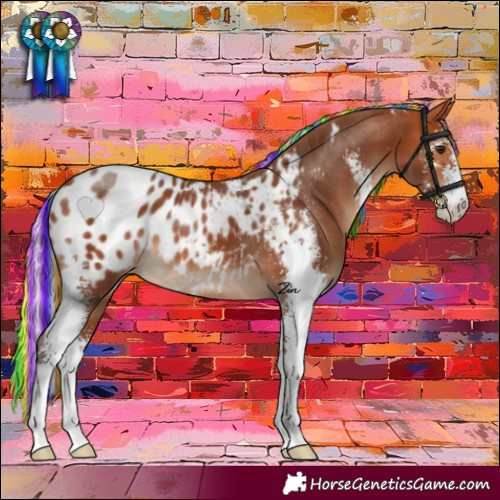 Horse Color:Painted Silver Bay Sabino Blanket 