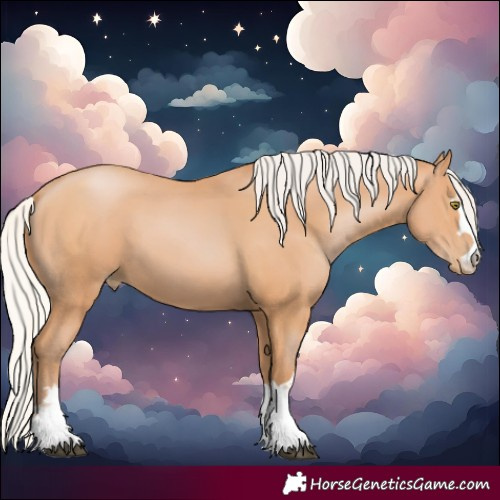 Horse Color:Silver Bay Pearl 