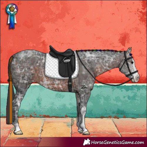 Horse Color:Painted Brown Ice Sabino 