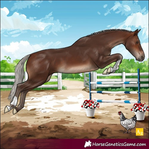 Horse Color:Silver Brown 