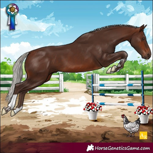 Horse Color:Silver Brown