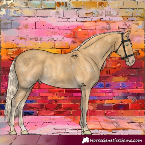 Horse Color:Gold Cream Champagne 