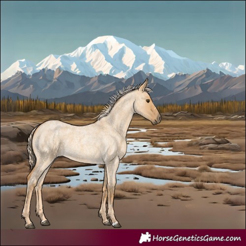 Horse Color:Palomino Roan Dun