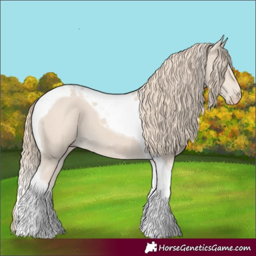 Horse Color:Smoky Creme Tobiano 