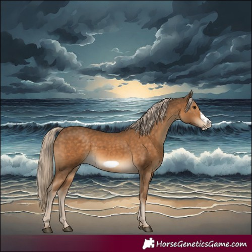 Horse Color:Chocolate Palomino Frame
