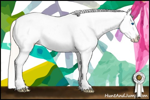 Horse Color:Silver Amber Champagne Roan Dun Splash Tobiano Frame Blanket Rabicano