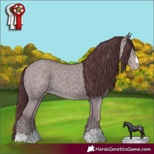 Horse Color:Chocolate Classic Champagne Chinchilla