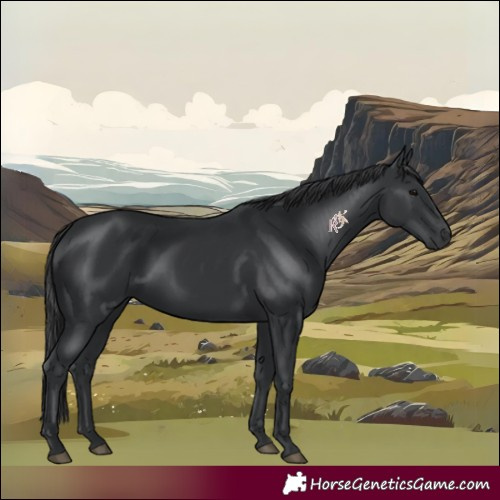 Horse Color:Black 