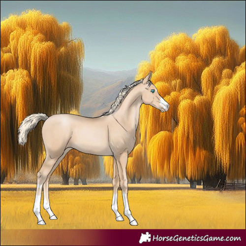 Horse Color:Palomino Pearl 