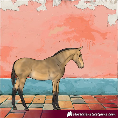 Horse Color:Buckskin