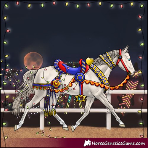 Horse Color:Perlino 
