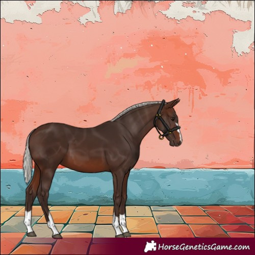 Horse Color:Silver Brown 