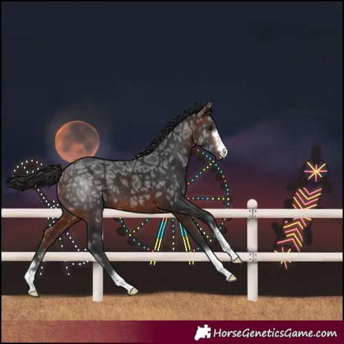 Horse Color:Brown Ice