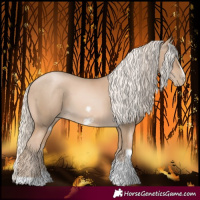 Horse Color:Chocolate Palomino Pearl Tobiano Frame  and Chocolate Palomino Pearl Tobiano Frame 