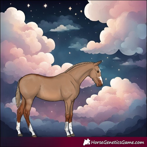 Horse Color:Red Dun Rabicano 