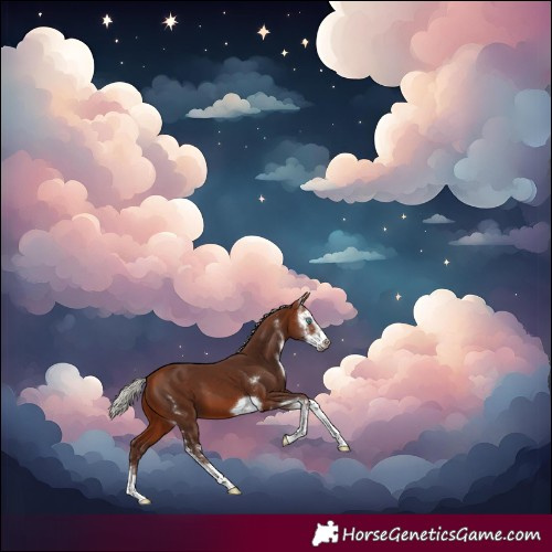 Horse Color:Silver Bay Sabino Frame 