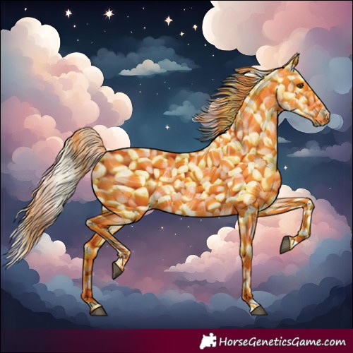 Horse Color:Silver Buckskin Dun Tobiano 