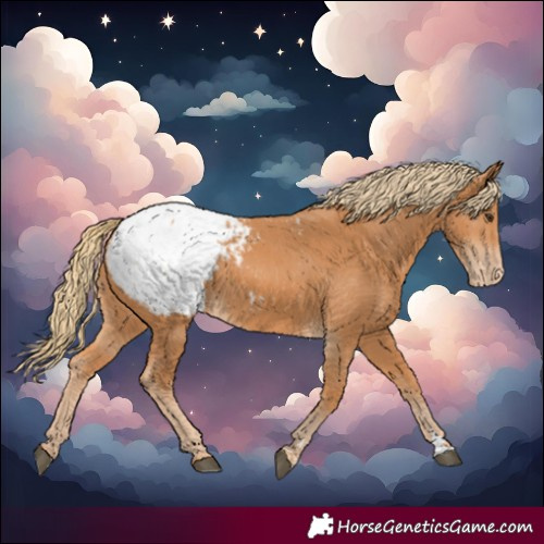 Horse Color:Chestnut Snowcap 