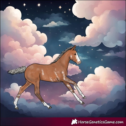 Horse Color:Silver Bay Sabino 