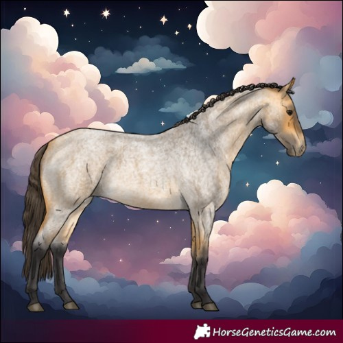 Horse Color:Buckskin Roan 