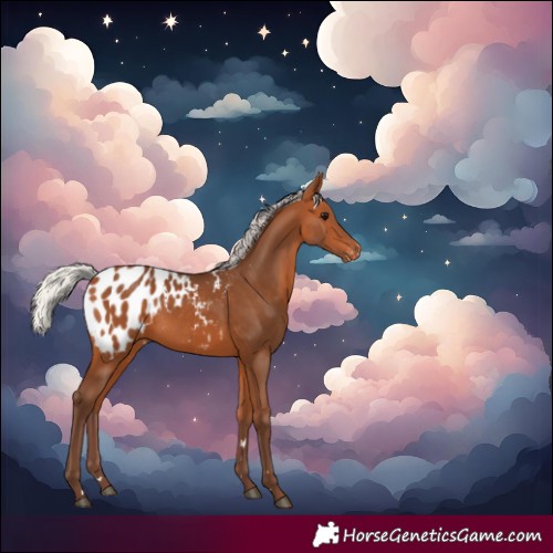 Horse Color:Silver Bay Blanket Rabicano 