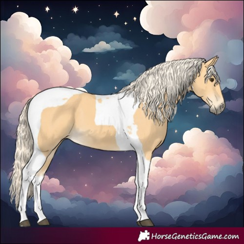 Horse Color:Palomino Tobiano