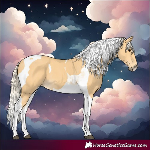 Horse Color:Palomino Tobiano 