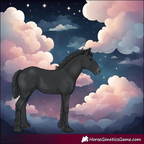 Horse Color:Black Varnish