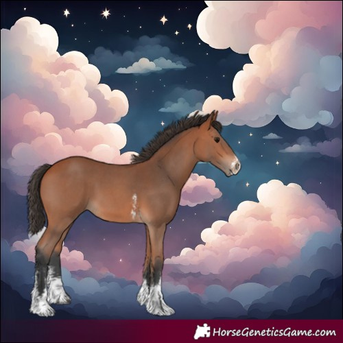 Horse Color:Bay Sabino