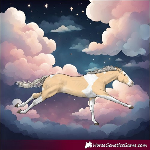 Horse Color:Palomino Splash Tobiano 