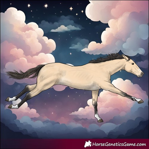 Horse Color:Buckskin Rabicano 
