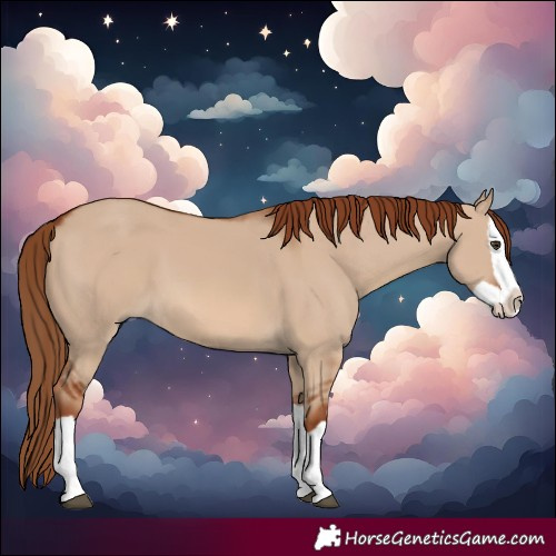 Horse Color:Red Dun Splash