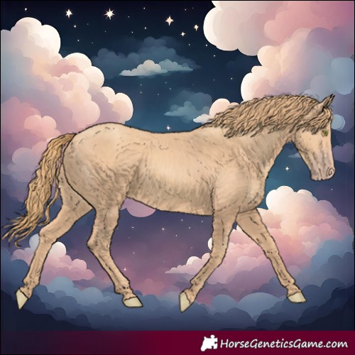Horse Color:Gold Champagne 