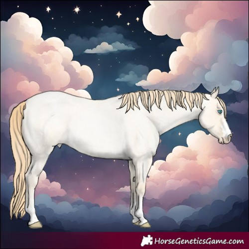 Horse Color:Buckskin Roan Pearl and Buckskin Roan Pearl Dun