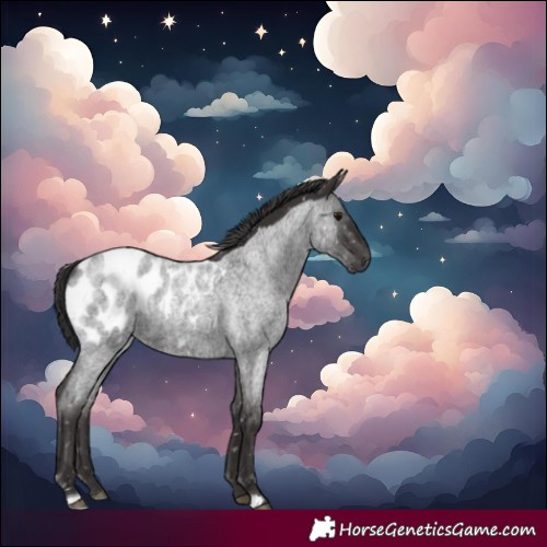 Horse Color:Smoky Blue Roan Blanket