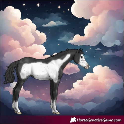 Horse Color:Black Frame 
