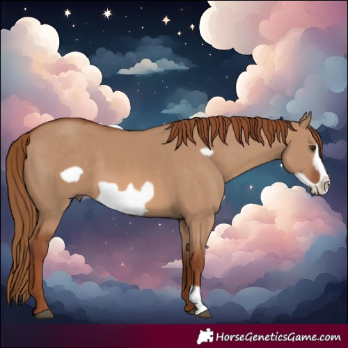 Horse Color:Red Dun Frame 
