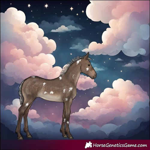Horse Color:Silver Brown Dun 